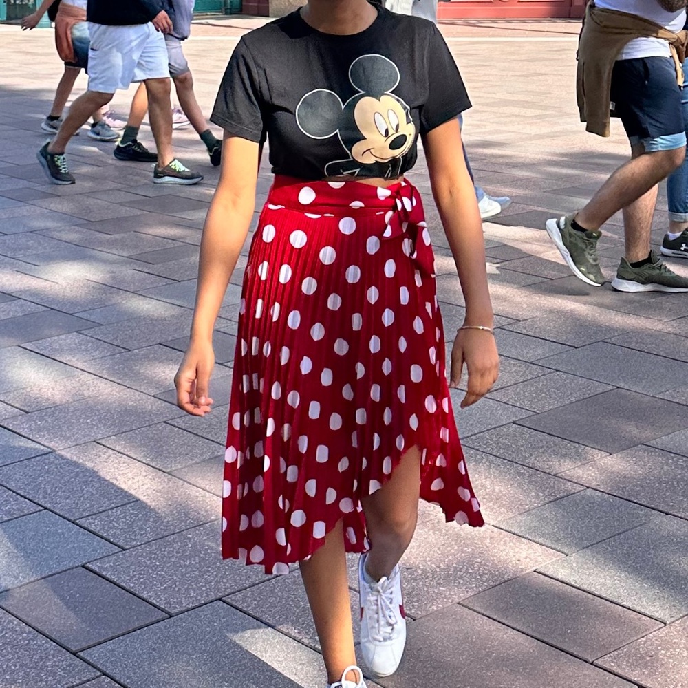 Red Polka Dot Skirt